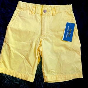Yellow Polo Ralph Lauren shorts size 6
